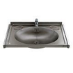 Intersan Sanilav auge de lavage avec crédence 240cm avec 4 robinets mélangeurs monocommande inox 304 GA32432