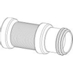 Riko Flexible raccord extractible pour WC 110/103 blanc 0770650