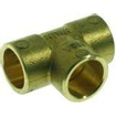 Viega Raccord à souder té 22mm cuivre rouge GA81752