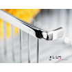 Geesa Basket Étagère de douche d'angle double 27,5cm Chromé 0650257