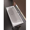 Bette Select baignoire tôle d'acier rectangulaire 160x70x42cm avec trop-plein arrière 0371833