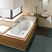 Bette Starlet IV baignoire acier plaque modèle d'angle 185x85x42cm Installation d'angle Gauche it 0341257