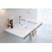 Laufen bonde de vidage avec plan de couverture en céramique. always's open blanc 0181761