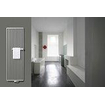 Vasco Arche VVR radiateur design avec tubes verticaux et barre porte-serviettes à droite 1800x470mm 1050 watts blanc 7243119