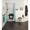 Handicare support mural pour douche à main anthracite ral 7028 SW66079