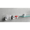 Geesa Luna patère double chrome 0653233