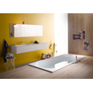 Bette Comodo baignoire 180x80cm pied droit trop-plein arrière blanc SW68341