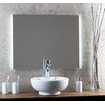 Miroir biseauté Royal Plaza Murino 120x80 décor tout autour plus éclairage LED intégré plus chauffage GA47133