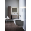 Laufen Pro cuvette suspendue 53x36x35cm abattant profond sans bride avec trous de fixation sur le côté céramique blanc 0192332