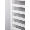 Zehnder Quaro radiateur sèche-serviettes 183.5x60cm 966watt acier blanc brillant SW48126