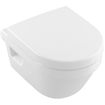 Villeroy & Boch Architectura Combi Pack WC suspendu à fond creux sans bride 35x48cm avec abattant softclose et quick release ceramic+ blanc 1025287