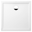 Villeroy & Boch Futurion Flat Receveur de douche carré 100x100x2.5cm quaryl Blanc 0949966