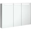 Villeroy & Boch My View In armoire de toilette encastrée - avec éclairage LED 3 fois dimmable avec 3 portes 130.1x74.7x10.7cm SW60433