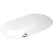 Villeroy & Boch O.novo lavabo encastré par le dessous - 53x32cm - sans trou de robinet trop-plein blanc GA17816