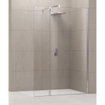 Novellini Giada partie pivotante droite pour douche à l'italienne 37x195cm chrome-bande satinée SW93623