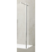 Novellini Kuadra panneau latéral HL 30x200cm pour douche à l'italienne H profil chromé avec verre transparent 0336366