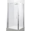 Novellini Young 2.0 F1 paroi latérale 89/91x200cm avec profil chromé mat et verre transparent 0335686