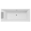 Villeroy & Boch Squaro slimline bad rechthoek 179,4x79,4cm duo wit SHOWROOMMODEL SHOW26285