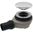 Geberit Bonde de receveur PP avec couvercle 40 mm. Chrome SW108570