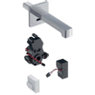 Robinet lavabo mural électronique Geberit Brenta eau froide pour alimentation électrique 17 cm chrome SW96734