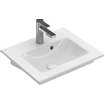 Villeroy & Boch Venticello lave-mains avec 1 trou de robinet 50x42cm - avec trop-plein blanc 1025160