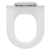 Pressalit Projecta d solid pro polygiene abattant de WC softclose sans couvercle blanc SW96659