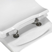 Pressalit Objecta Pro polygiène Abattant WC avec couvercle blanc SW96651