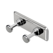 Geesa Hotel Patère double pour serviettes Chrome 0651796