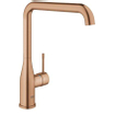GROHE essence new Mitigeur de cuisine - bec en L - Warm Sunset brossé SW97567