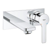 GROHE Lineare New élément apparent pour robinet mural encastré M-size à économie d'eau avec bec 14,9 cm chrome SW97543