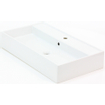 Royal Plaza Latona lavabo 80x46cm avec trou de robinetterie et trop-plein blanc GA79956