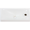 Royal Plaza Jelsum lave-mains 45x22cm avec 1 trou de robinetterie blanc SW73099