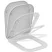 Ideal Standard Tonic II abattant de WC avec couvercle avec softclose pour WC suspendu avec système de chasse Aquablade blanc 0180327