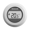 Honeywell thermostat d'ambiance rond avec affichage lumineux 24v rond on/off blanc t87g2014 e SW28452