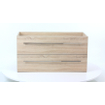 Royal Plaza Meece Meuble sous lavabo 70x52cm avec 2 tiroirs Chêne GA83270