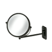 Geesa Mirror Miroir de rasage 1 bras grossissant 3x Noir SW104292