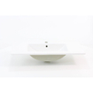 Royal Plaza Talis Lavabo pour meuble 100x45cm 1 trou de robinet avec trop-plein Blanc SW59926