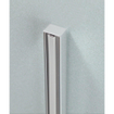 Royal plaza Hendra doorslagprofiel voor nisdeur zilver glans SW158614