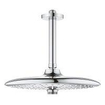 GROHE Euphoria 260 Hoofddouche - 26cm - 3 straalsoorten - plafondarm 14.2cm - chroom SW108071