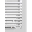 Vasco Agave HR-EL-BL Radiateur électrique design avec ventilateur 187.4x50cm 1000watt Blanc SW224690