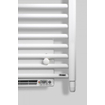 Vasco Iris HD-EL-BL Radiateur électrique design avec ventilateur 188x60cm 1250watt blanc crème SW224701