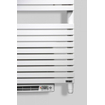 Vasco Carré CB-EL-BL radiateur sèche-serviettes électrique avec soufflerie 1737x600mm, 1250W blanc SW224696