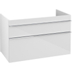 Villeroy & Boch Venticello meuble sous-lavabo - 95.3x59cm - 2x tiroir blanc glossy GA53295