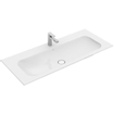 Villeroy & Boch Finion Lavabo à poser sur meuble - 1200 x 500 x 160 mm - Blanc Alpin CeramicPlus - avec trop-plein dissimulé - non poli SW106538