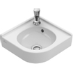 Villeroy & Boch O.novo Lavabo d'angle 40x32x14,5cm - sans trop-plein non poli Blanc Alpin. SW84227