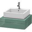 Duravit Vero lavabo à poser dessous meulé avec fixation 50x38cm sans trop-plein avec WonderGliss blanc 0291342