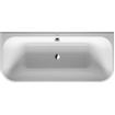 Duravit HappyD.2 baignoire acrylique semi-autoportante 180x80x46cm avec tablier blanc SW68393