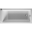Duravit Starck baignoire encastrée en matière synthétique acrylique rectangulaire 170x80x46cm blanc 0297574