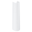 GROHE Bau Cache-siphon colonne pour lavabo avec fixation blanc SW197116