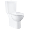 Grohe Bau WC-pack diepspoel AO Rimless m. keramisch reservoir met closetzitting met deksel met softclose wit SW197222